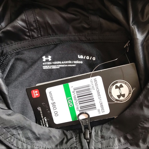 Under Armour lightweight woven 1/2 zip hoodie - Picture 7 of 7